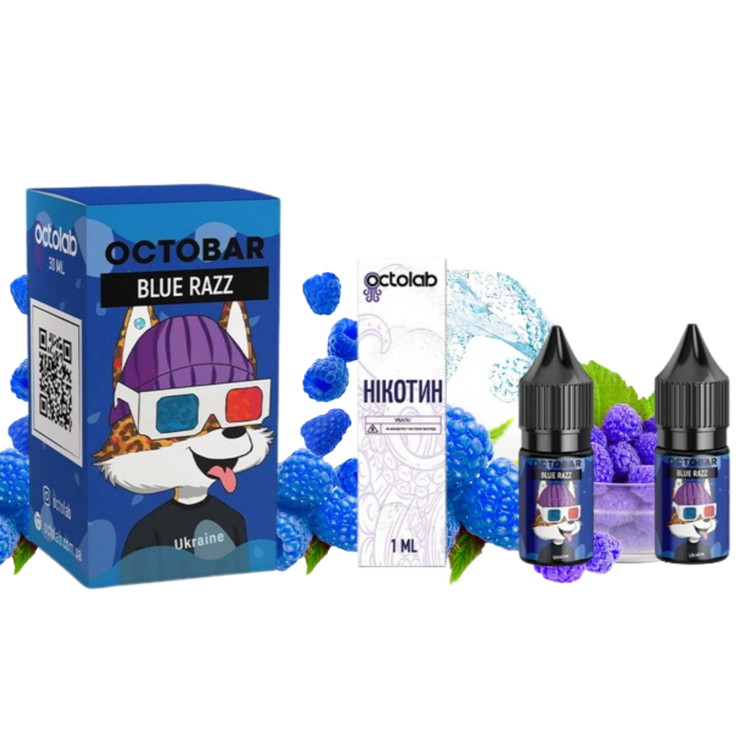 Купити Набір Octobar NFT 10 мл 50 мг Blue Razz