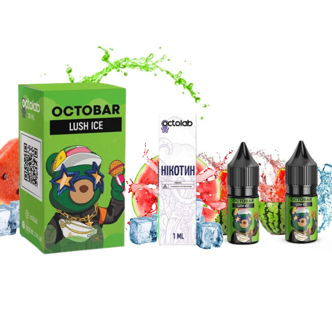 Купити Набір Octobar NFT 10 мл 50 мг Lush Ice
