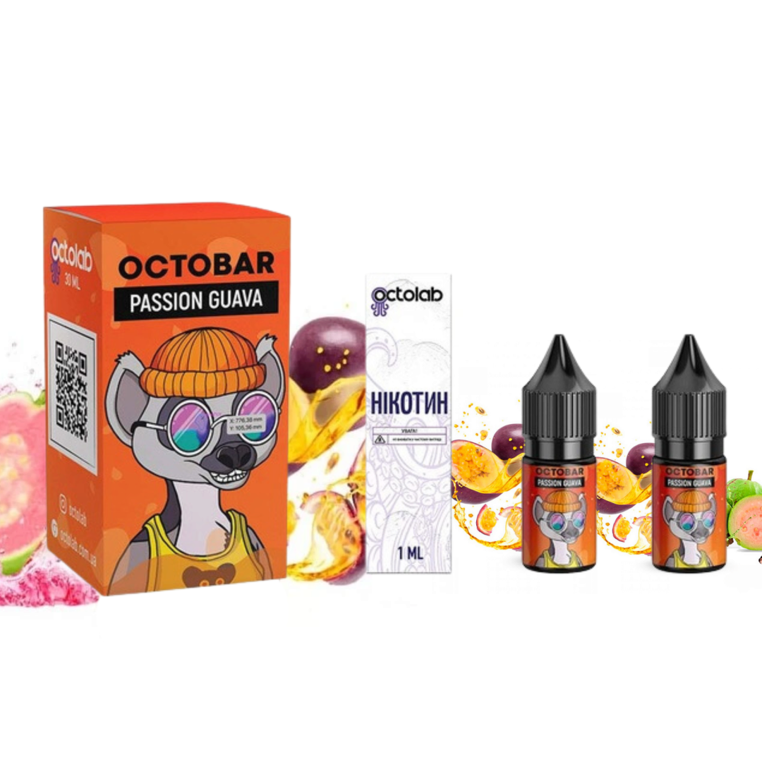 Купити Набір Octobar NFT 10 мл 50 мг Passion Guava